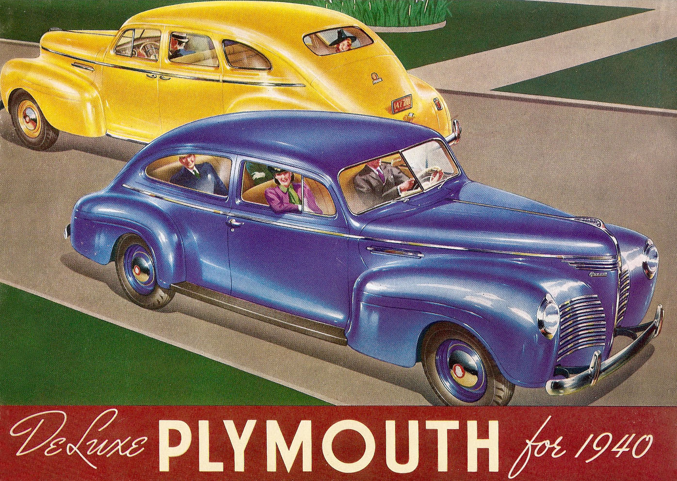 1940 Plymouth Deluxe Brochure